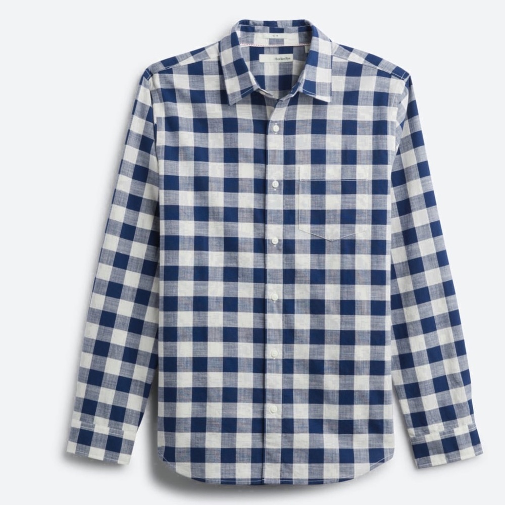 HAWKER RYE
Soft Textured Shirt plaid medium